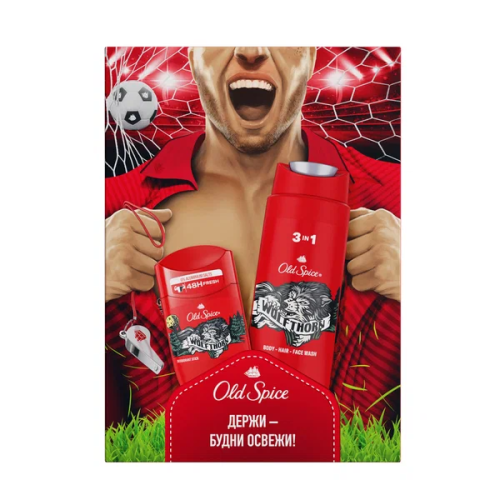 OLD SPICE набор подарочный: дезодорант 50мл, гель д/душа wolfthorn 250мл